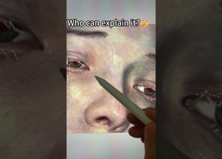 Who can explain it?🤔 #art #drawing #eyes #illustartion #artist #digital#artist#shorts#digitalart