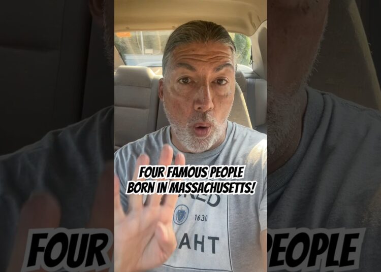 Four Famous People Born in Massachusetts! #famous #celebrity #johncena #boston  #shorts #hollywood
