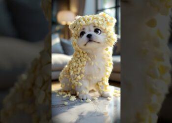 “One bite of chocolate and now he’s acting like royalty😂🐶 #CutieAlert #PetLife #PuppyVibes #funny