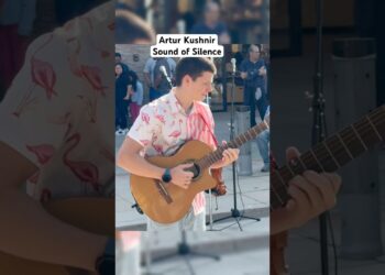 Sound Of Silence 💫  Artur Kushnir #guitarcover #karolinaprotsenko #violin #arturkushnir #music