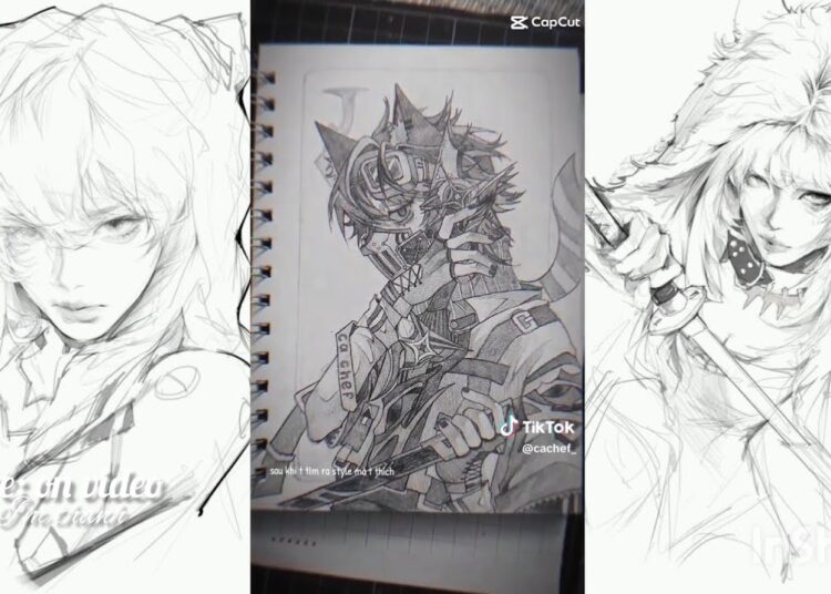 •Tổng hợp• các tiktok artist#tiktok #art #drawing #sketch