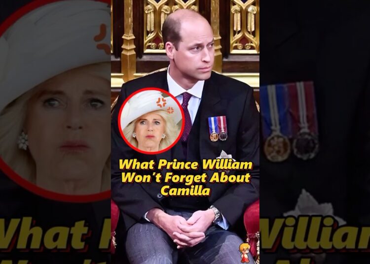What Prince William Won’t Forget About Camilla.#shorts #william #camilla #royal #usa #queen #king