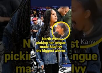 North West picking her tongue made Blue Ivy the biggest winner.#celebrity #NorthWest #BlueIvy