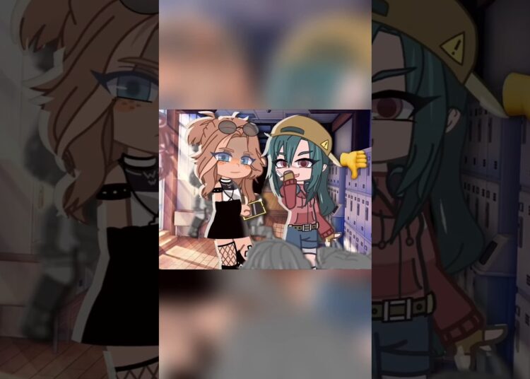 What are they gossiping about?💬#gacha #amily #edit #trend #shorts #meme #гача #animation #viral #fyp