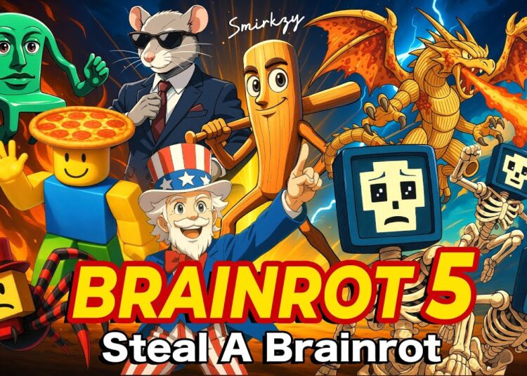 Smirkzy – Brainrot Anime Opening Song Pt. 5 (Official Music Video) feat. Steal a Brainrot Characters