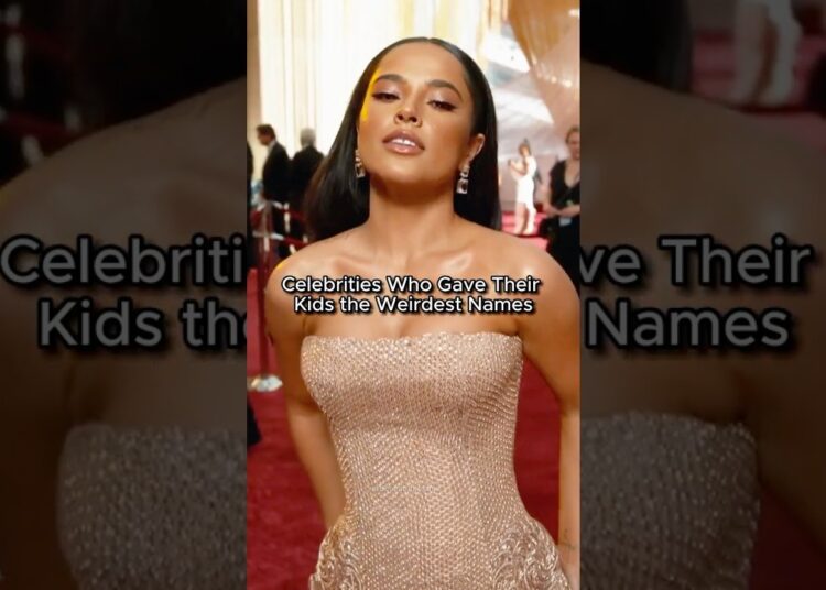 No way they gave their kids weird names! 😬