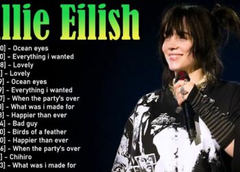 Billie Eilish 🌙 music lifts your spirit high, heal heartbreak and whisper you’re enough 💫