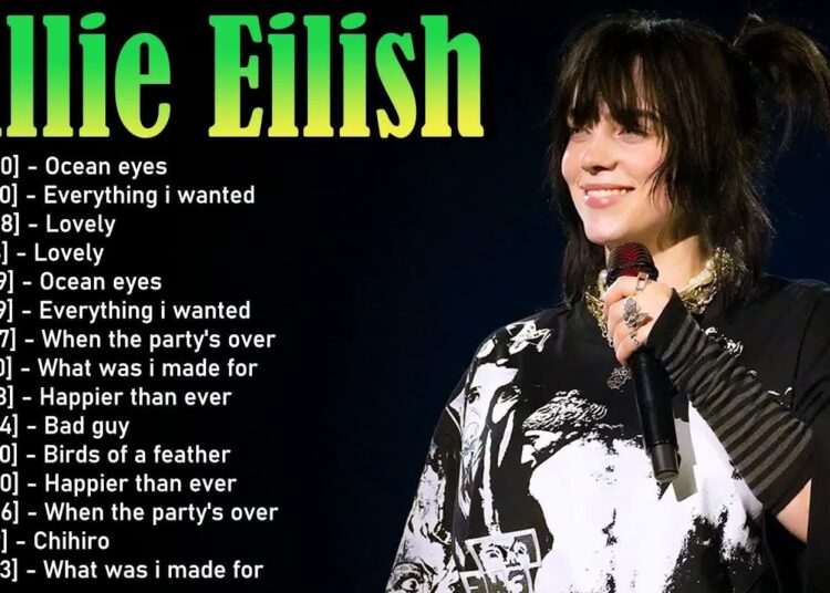 Billie Eilish 🌙 music lifts your spirit high, heal heartbreak and whisper you’re enough 💫