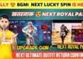 BIG CHANGE 😍 Next Royal Pass Bgmi | Next Lucky Spin in Bgmi | Next Ultimate Outfit Bgmi Return