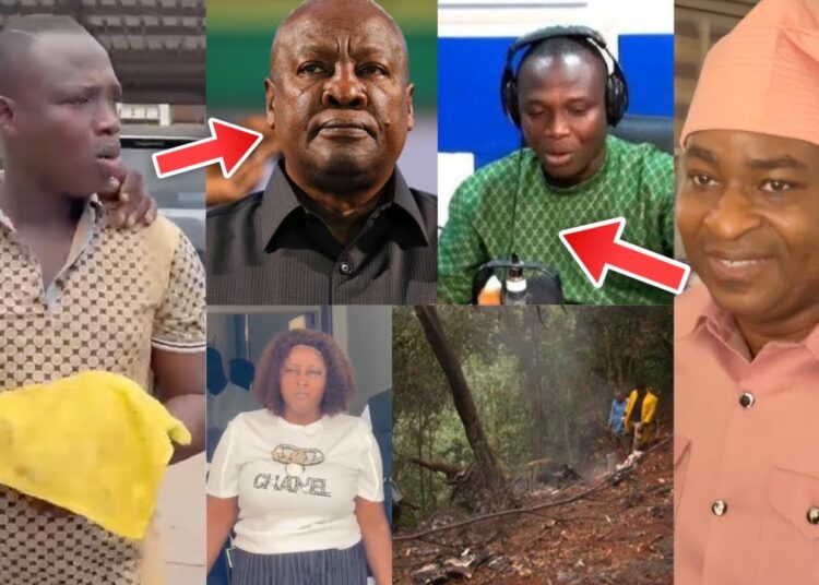 Chairman Wontumi’s Presenter In Court For Blaming President Mahama For Helicopter CRASH & TikTokers
