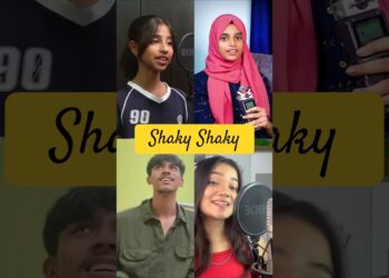 Shaky Shaky Singing Battle | Cover by Anukriti x Ansha x Kishore x Rhythm as Shinchan  #sanjurathod