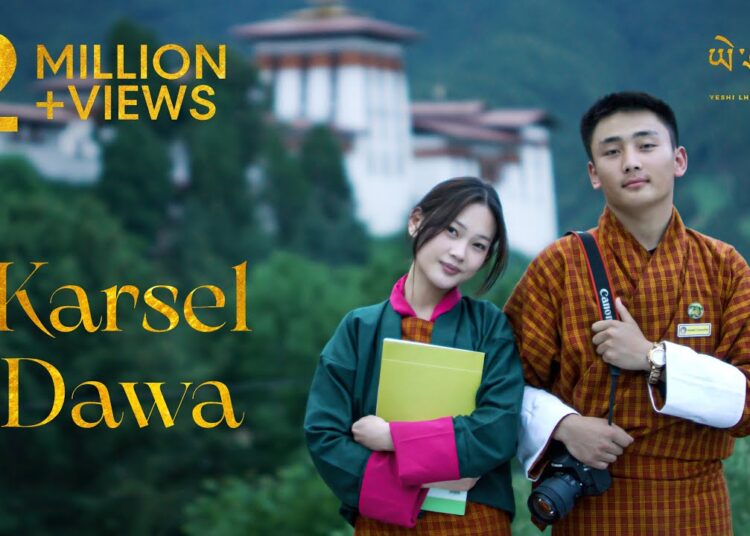 KARSEL DAWA by Rigden Namgyal (Official Music Video)
