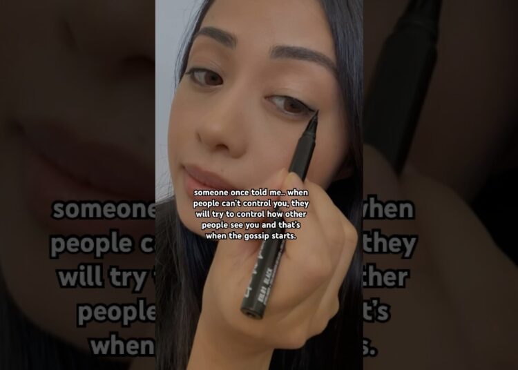 Rumours & gossip ft eyeliner hack
