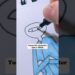 Clever ways to AVOID drawing FACES #artist #shorts