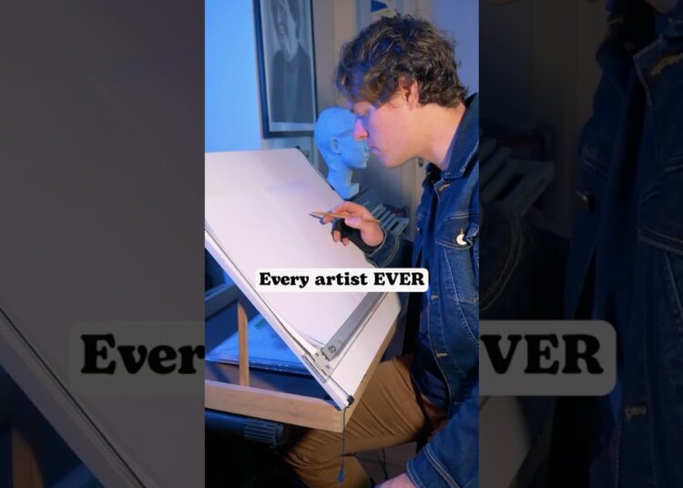 Every artist EVER (part 7) #art #shorts