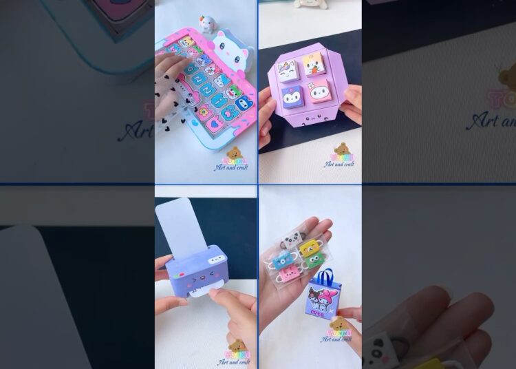 Paper craft ❤️ DIY #shorts #tonniartandcraft #craft #art #love
