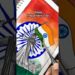 Tutorial: Independence Day unique artwork🇮🇳 #Shorts #Trending