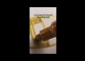 Drawing, But I can Only use GOLD (satisfying) #shorts