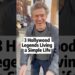 3 Hollywood legends living a simple life #celebrities #shorts