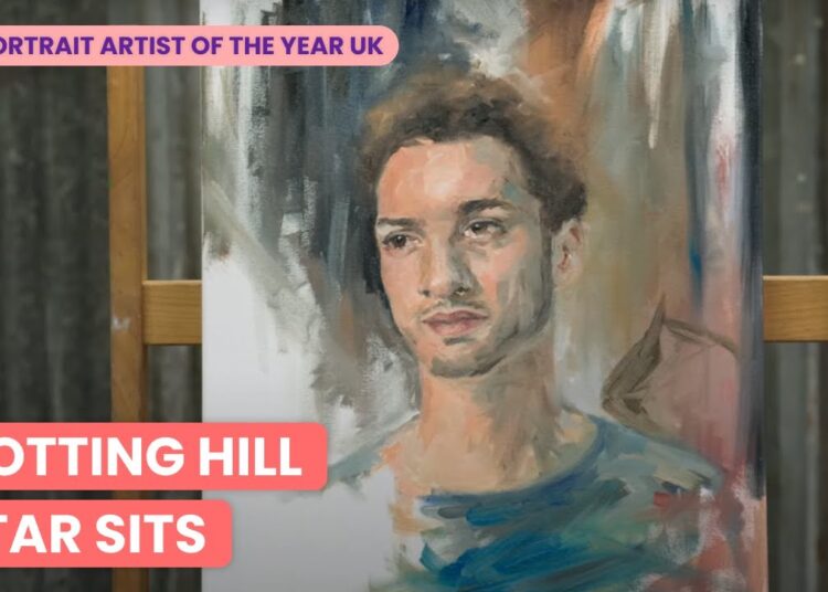 Notting Hill Star Sits for Artists | Portrait Artist of the Year UK