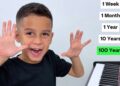 1 Second Vs 100 Years Of Piano… 🎹💀 – 6 Year Old Jelijah Diaz
