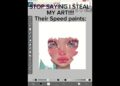 I DONT STEAL MY ART YALL!!😡😡😡 #shorts #speedpaint #jellyart #viralvideo