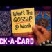 Whats the GOSSIP at Work 🤓 PICK A CARD 🔮 #tarot