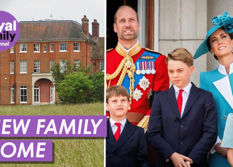 Prince William and Princess Kate to Move Into New Family Home