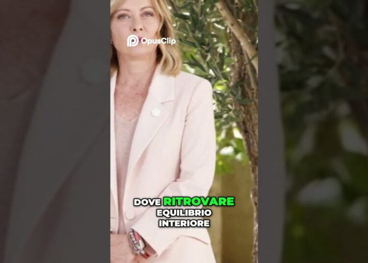 Giorgia Meloni in Puglia: Il Suo Rifugio Segreto! #meloni #puglia #gossip #gossips #gossip24 #g7