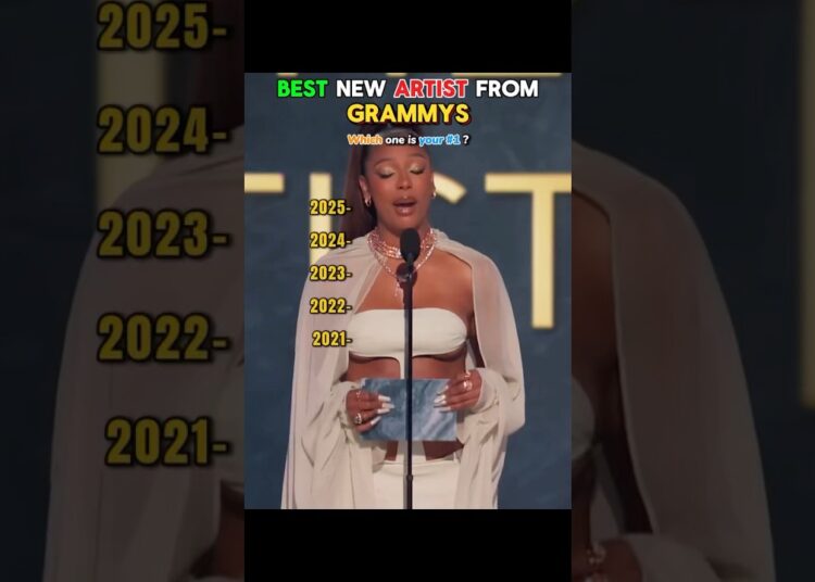 BEST NEW ARTIST – GRAMMY AWARD #grammys #7gallery9