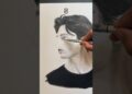 Testing a Secret Nose Drawing Trick #drawing