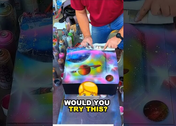 Street Artist Sprays My Office PC 😱