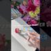 Draw a flower with markers #art #floraart #drawingprocess #artist #markerart