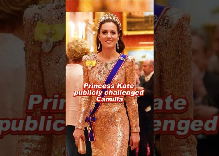 Princess Kate publicly challenged Camilla #royal #foryou #kate #camilla