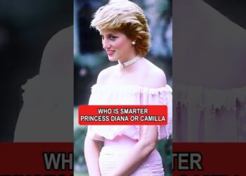 Who is smarter,Princess Diana or Queen Camilla #royal#shorts