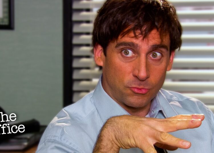 Michael Scott being the ultimate office gossip