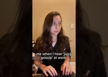 POV: You Hear Juicy Gossip at Work #healthcare #gossip