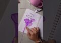 Thread painting art ❤ | Acrylic painting