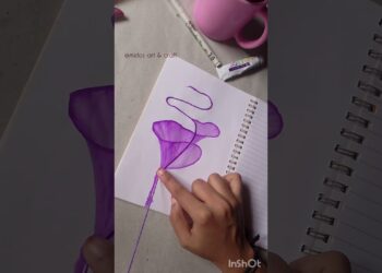 Thread painting art ❤ | Acrylic painting