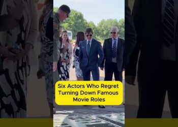 6 Actors Who Regret Turning Down Famous Movie Roles #movie #celebrity #hollywood #shorts