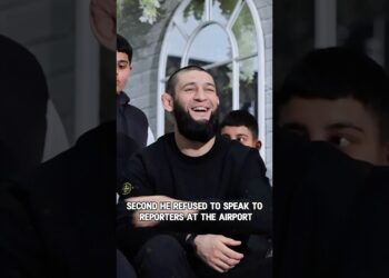 Khamzat Chimaev returns to Chechnya after title win#shorts #shortvideo #celebrity #actress