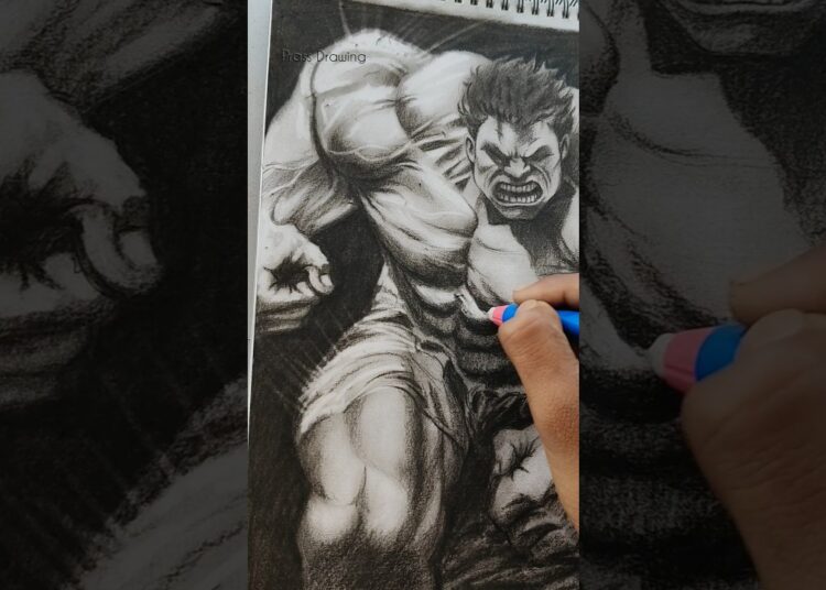 This drawing challenge got bigger on my sketchbook. 😱🤬 #shorts