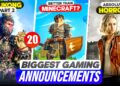 Wukong Part 2, New Game Like Minecraft,  RE Requiem | 20 New Gaming Announcements | Gamesom ONL 2025
