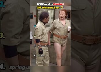 Will Ferrell Being Absolutely Unhinged on SNL #shorts #celebrity #willferrell #comedy #ranking