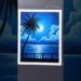 Easy Night Sky with Moon Drawing #shortsfeed #shorts