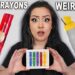I Tested Japan’s FUTURISITC Art Supplies…we’re behind lol