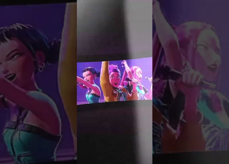 Kpop demon hunters.  Song: Royalty