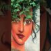 👀When Artists meet this kind of walls!🤩😲 #naturalart #art #potrait #artist_nishad_