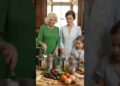 Charlotte Help Camilla in Cooking – Camila Happy #camilla #kingcharles #princewilliam #royal