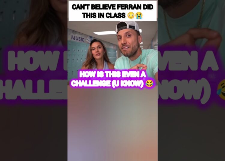 CAN’T BELIEVE Ferran from The Royalty Family did this in class!😳#shorts #trending #viral #funny #fyp